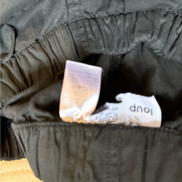 LOUP EMILY BARREL LEG CARGO PANTS - BLACK - Picture 4 of 6